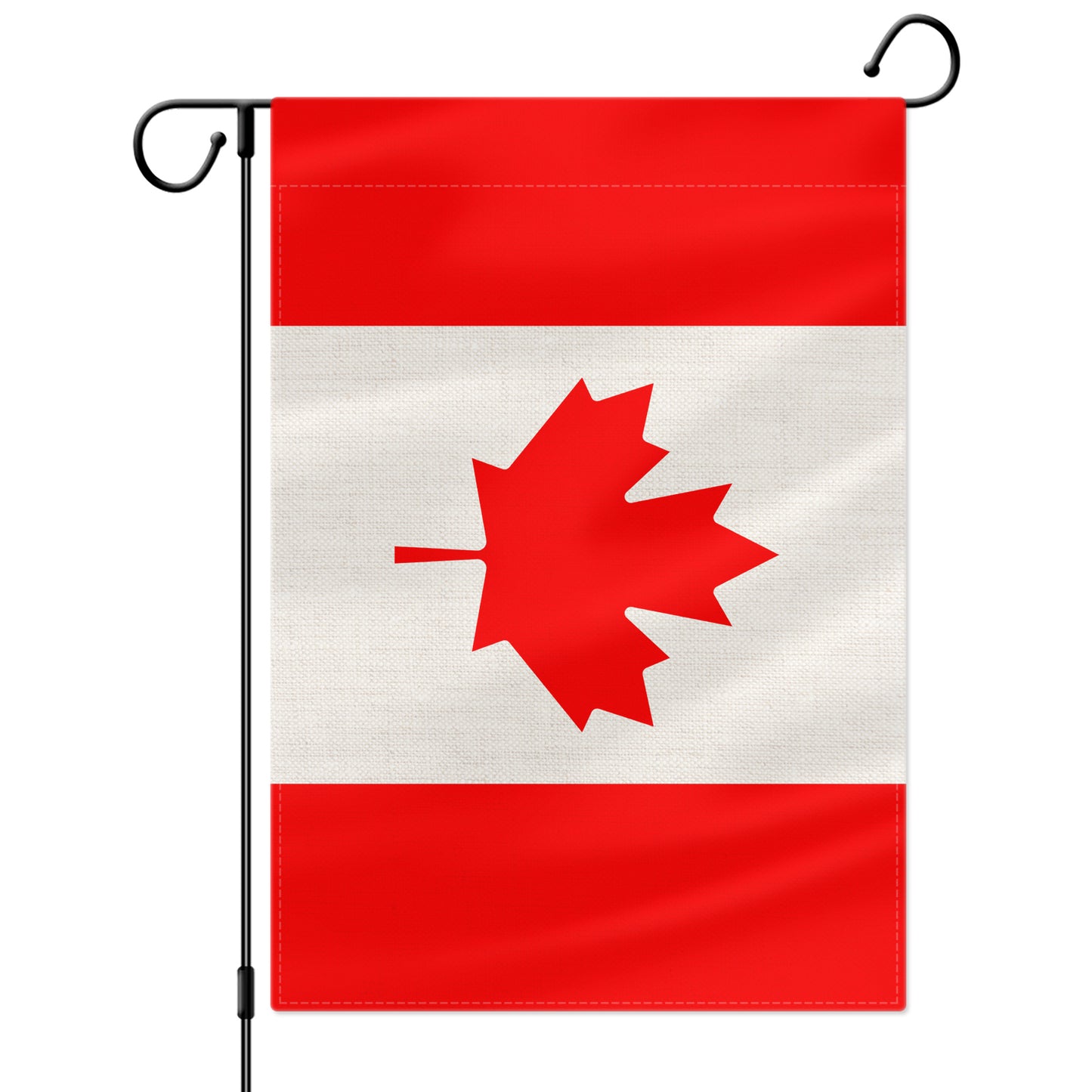PTEROSAUR Canada Garden Flag, 12.5x18 inch Double Sided Canadian Small Flag, for House Yard Lawn Outdoor Decoration Banner