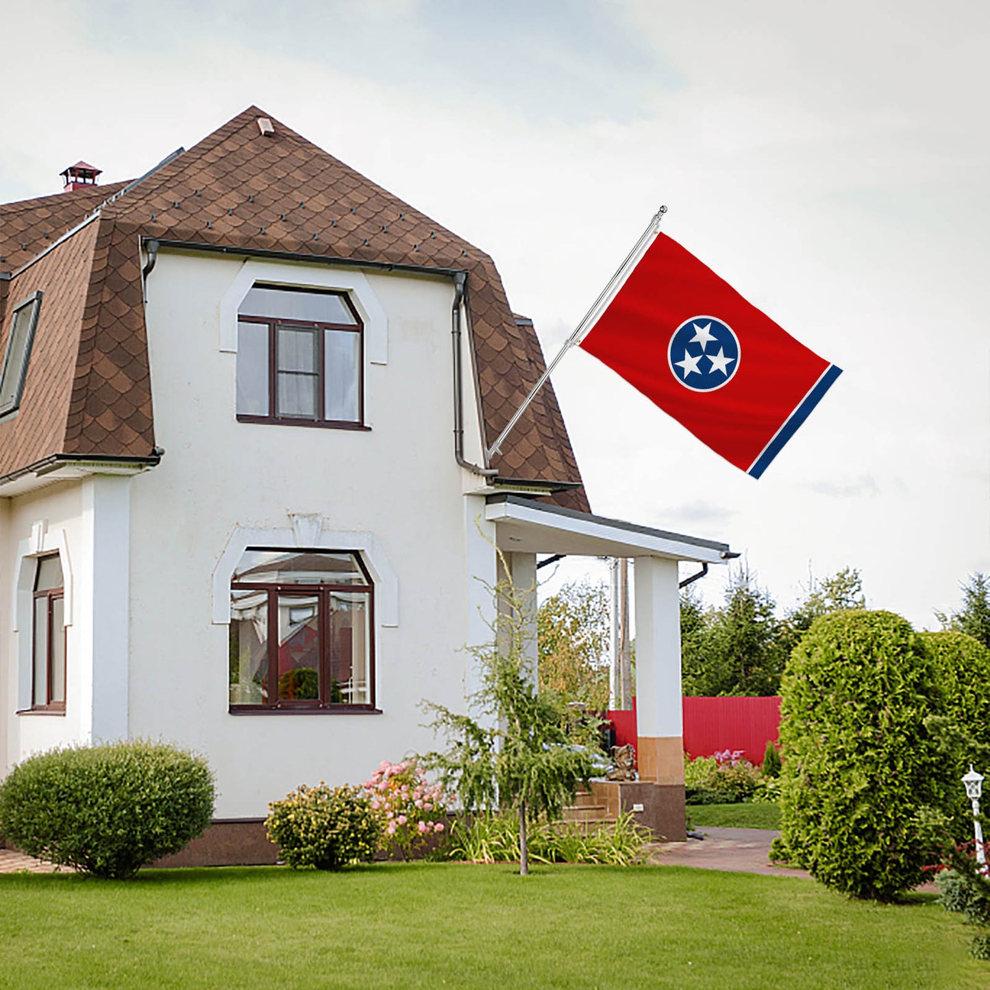 PTEROSAUR USA Tennessee Flag, US American Tennessean State Flag with Brass Grommets for Outdoor and Indoor Decoration Banner