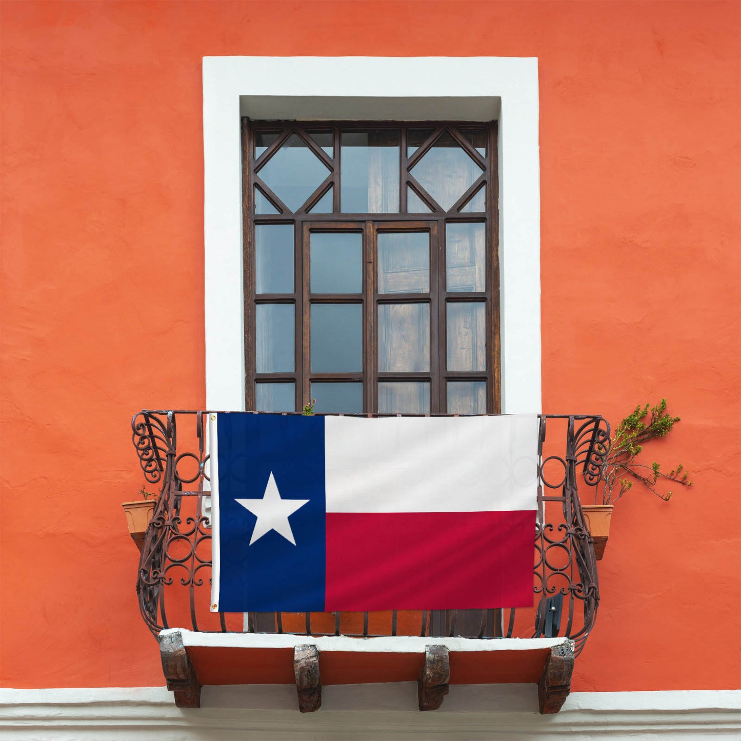 PTEROSAUR USA Texas Flag, US American TX Texan Texas State Flag with Brass Grommets for Outdoor and Indoor Decoration Banner