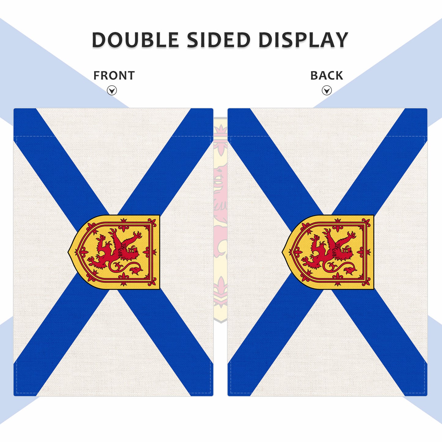 PTEROSAUR Canada Nova Scotia Province Garden Flag, 12x18 inch