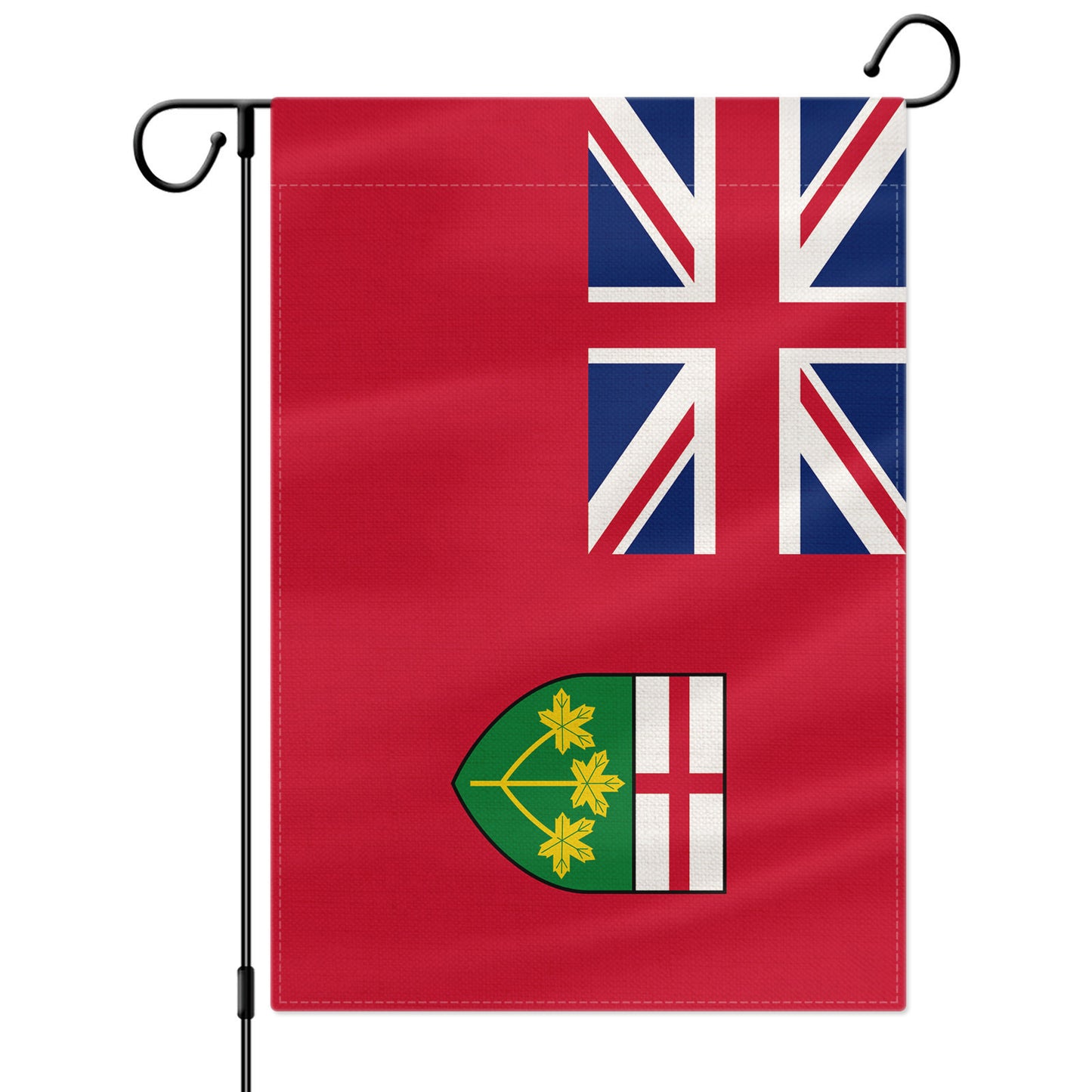 PTEROSAUR Canada Ontario Province Garden Flag, 12x18 inch