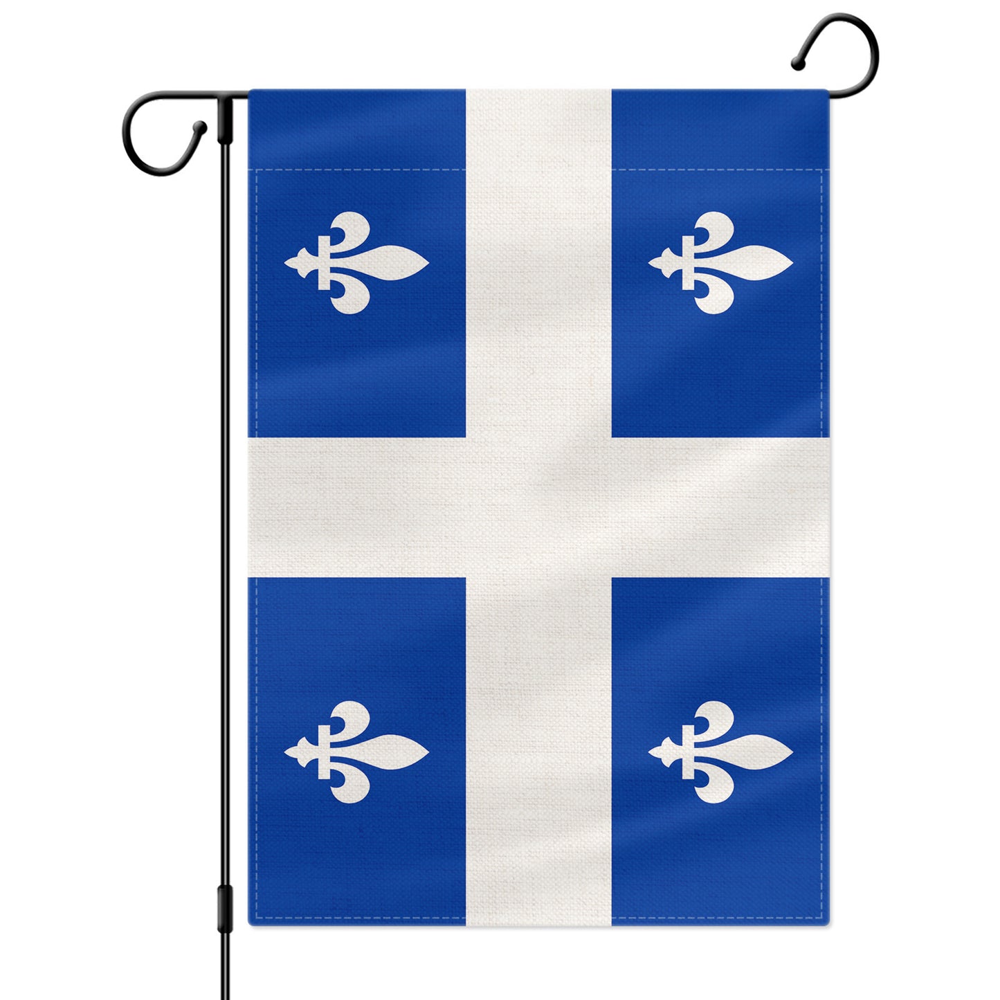 PTEROSAUR Canada Quebec Province Garden Flag, 12x18 inch