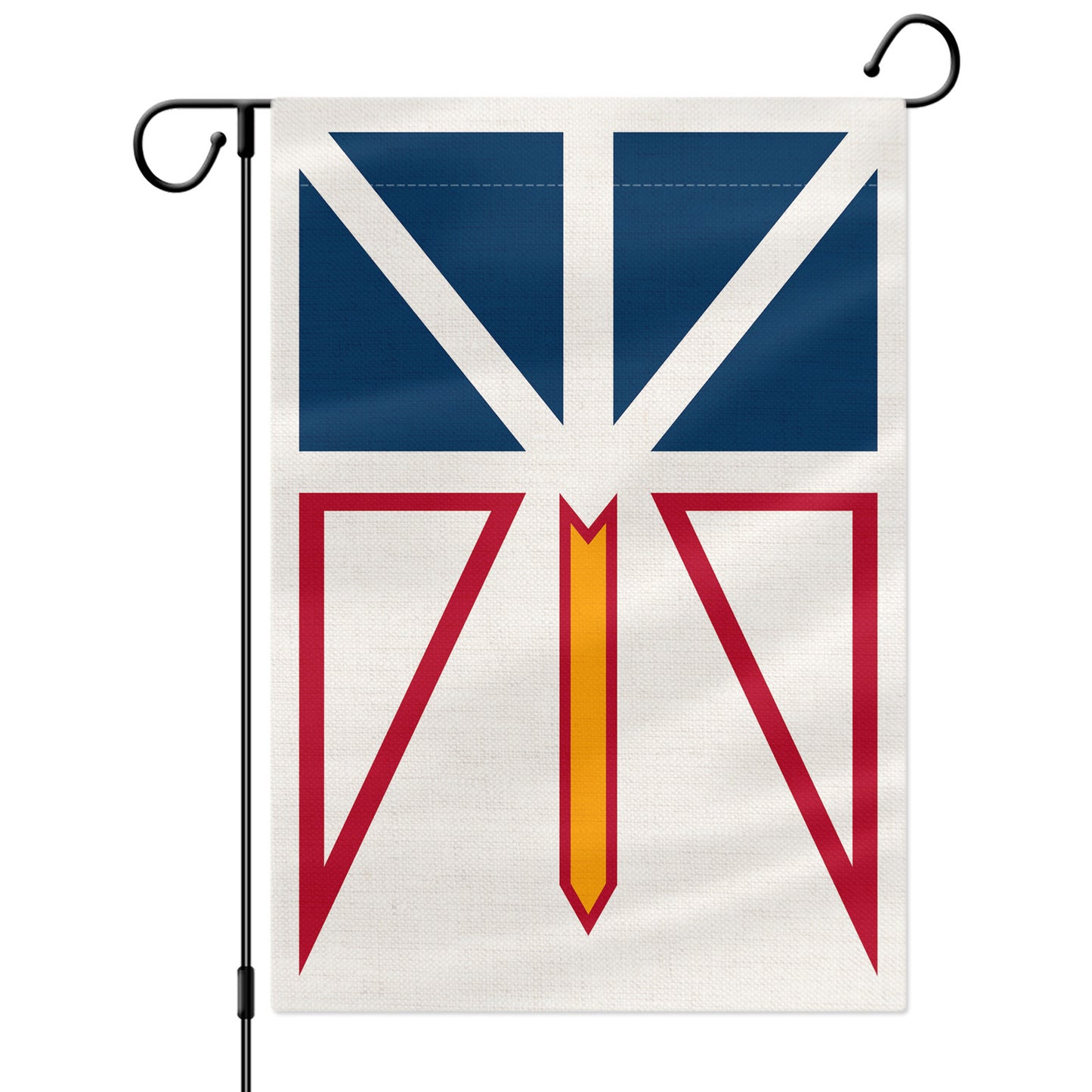PTEROSAUR Canada Newfoundland and Labrador Province Garden Flag, 12x18 inch