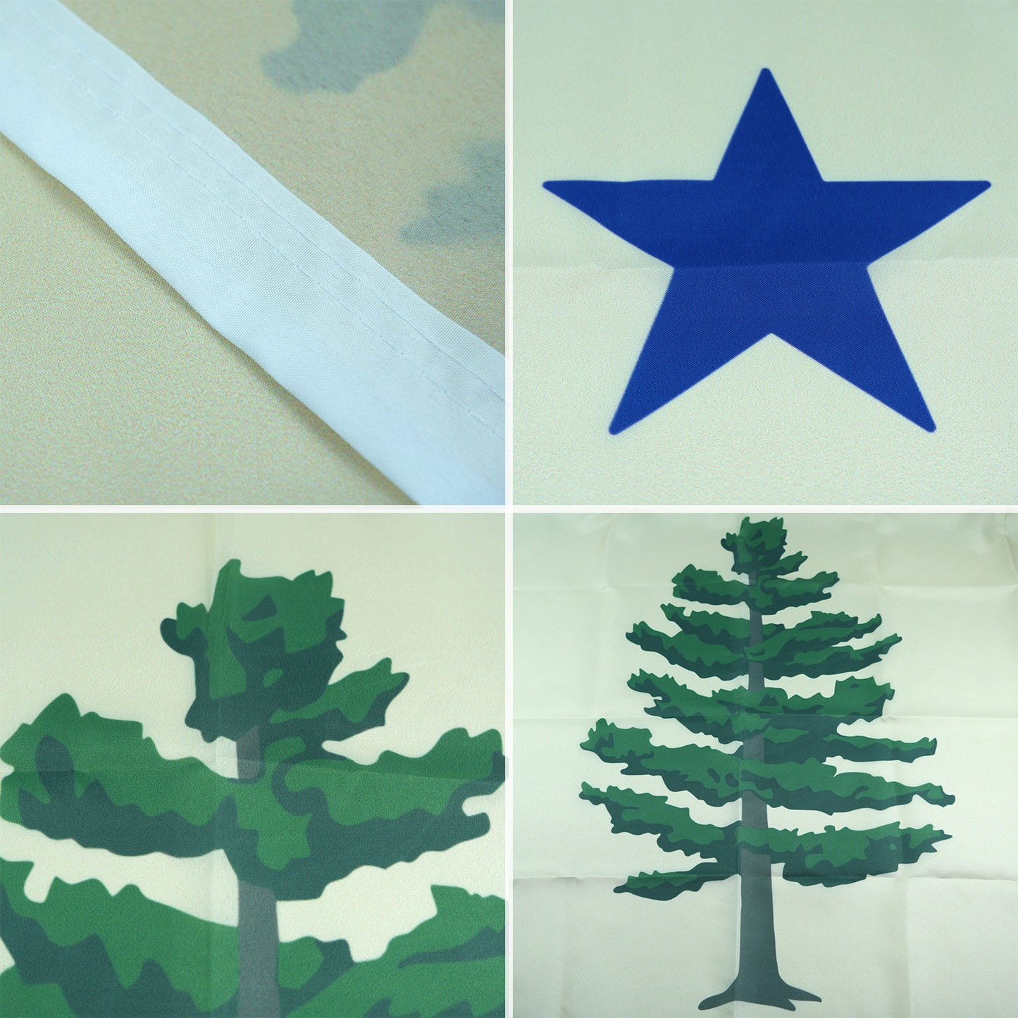 PTEROSAUR New Maine State Flag, 3x5 Ft 2024 Maine Flags, Polyester Flag with Brass Grommets Outdoor Indoor Decoration Banner