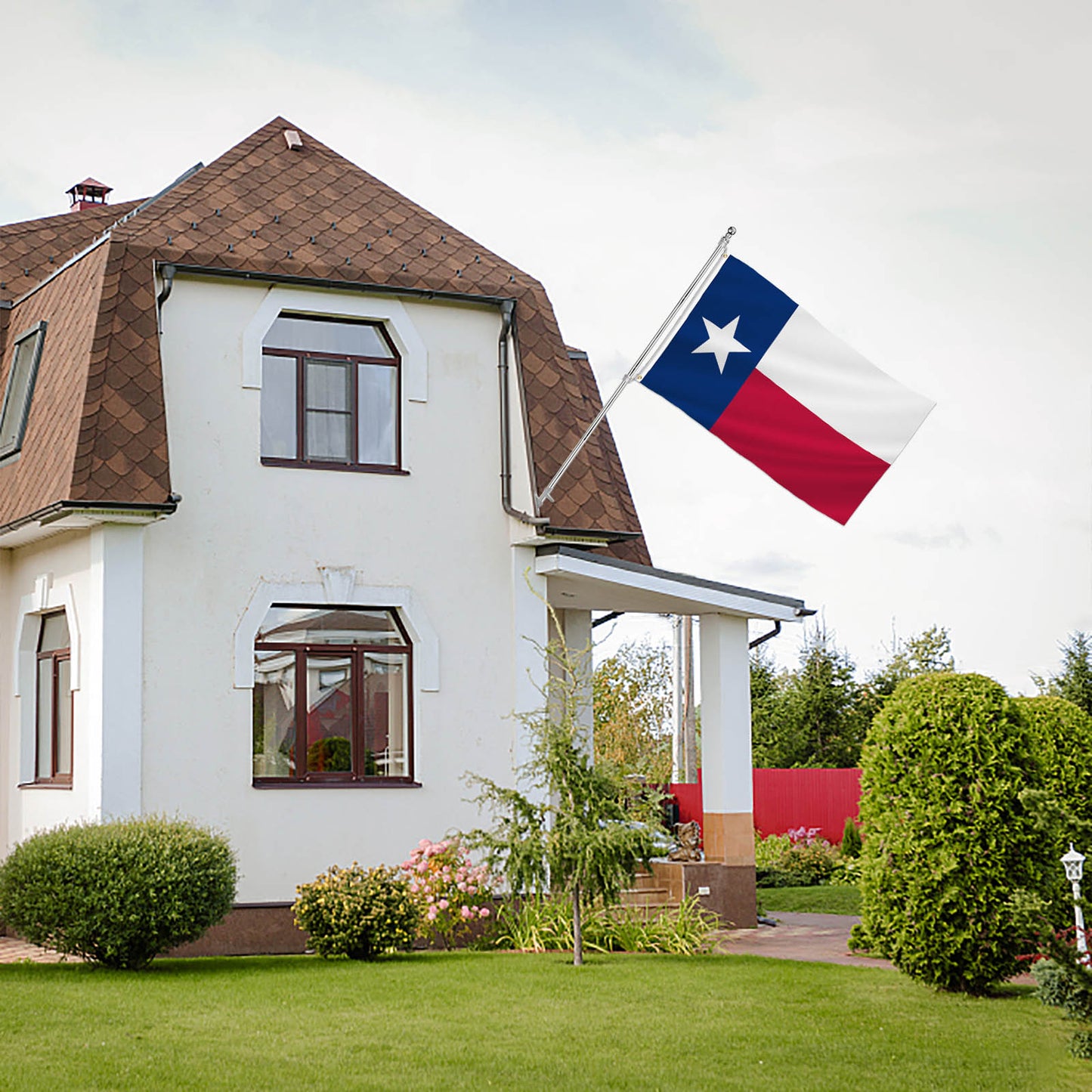 PTEROSAUR USA Texas Flag, US American TX Texan Texas State Flag with Brass Grommets for Outdoor and Indoor Decoration Banner