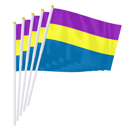 14*21cm Nicaragua Carazo Hand Flag, Nicaragua Nicaraguan Autonomous Region Handheld Small Flags