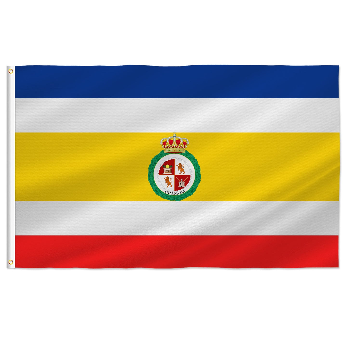 Nicaragua Granada Flag, Nicaraguan Autonomous Region Flags, Brass Grommets Indoor Outdoor Decoration Banner