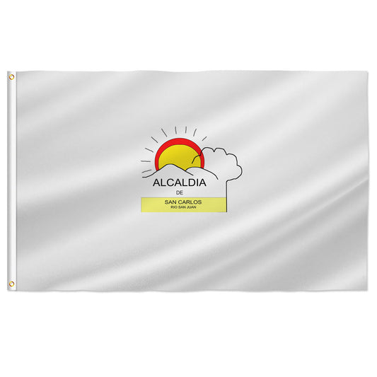 Nicaragua Río San Juan Flag, Nicaraguan Autonomous Region Flags, Brass Grommets Indoor Outdoor Decoration Banner